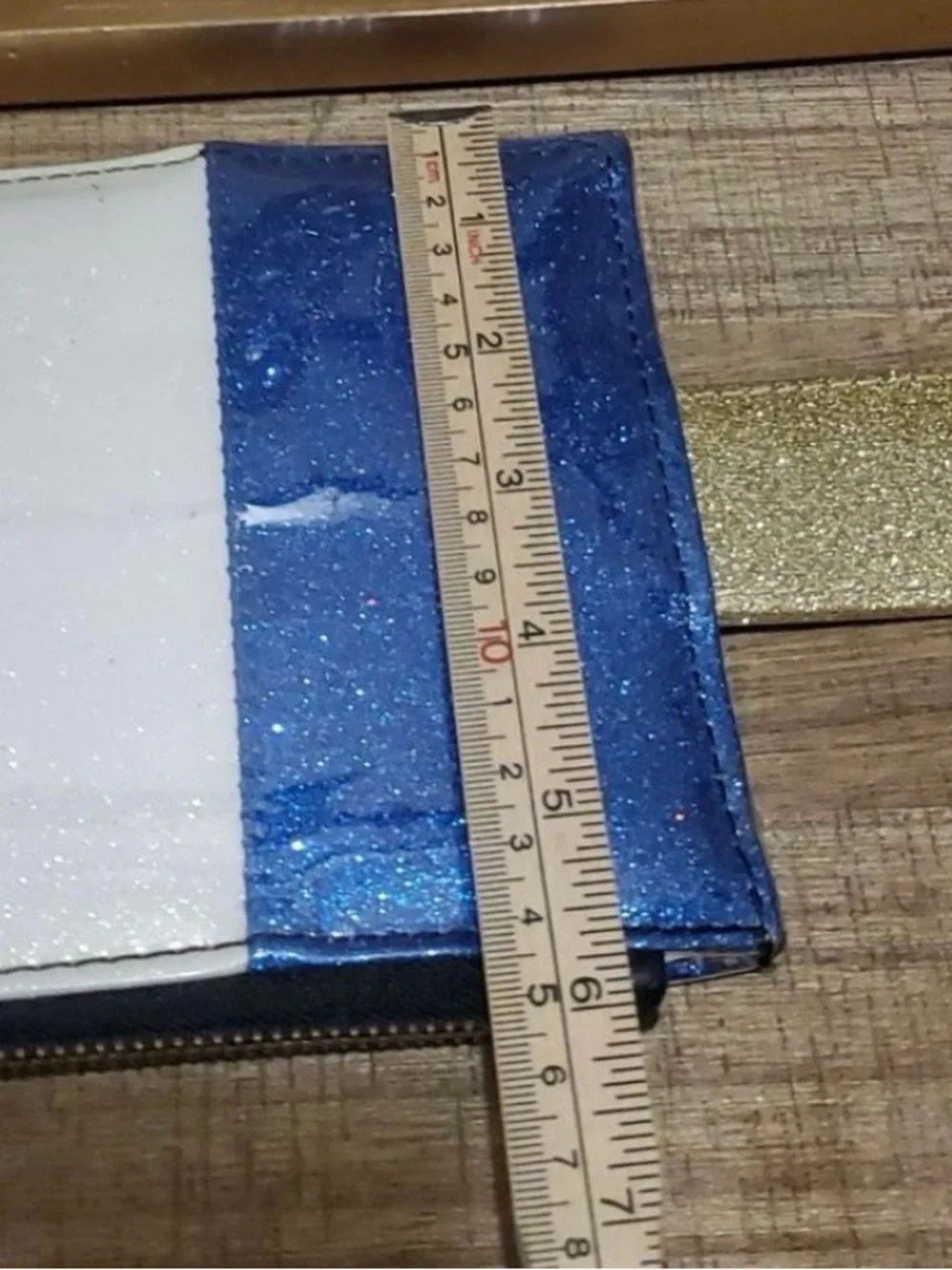 Adorable Glitter Popsicle Phone Wristlet Case - Red White Blue.